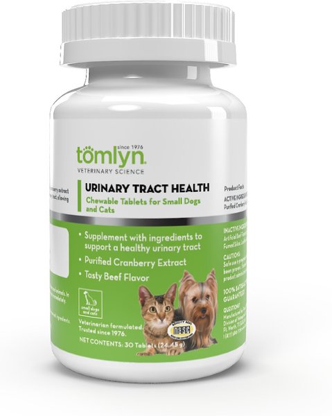 Tomlyn Urinary Tract Health Chews Urinary Supplement for Cats & Dogs, 30 count slide 1 of 3