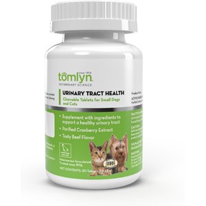 Tomlyn Urinary Tract Health Chews Urinary Supplement for Cats & Dogs, 30 count
