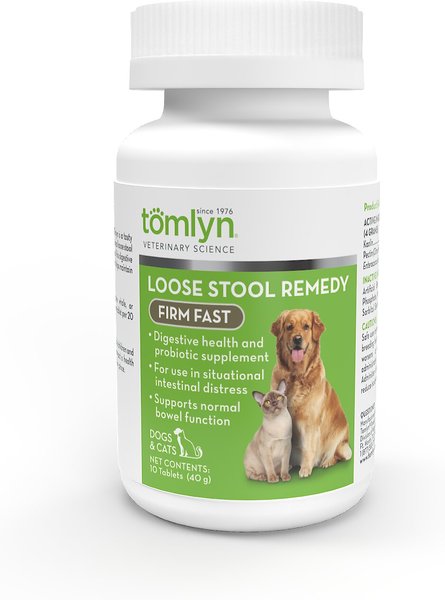 Tomlyn Firm Fast Loose Stool Remedy Dog & Cat Supplement, 10 count slide 1 of 4
