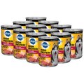 Pedigree High Protein Beef & Lamb Flavor in Gravy Canned Dog Food, 13.2-oz can, case of 12