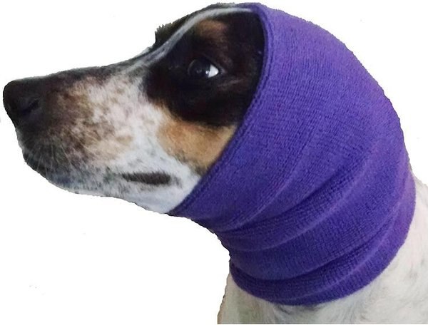 Happy Hoodie Calming Cap for Dogs, Purple, Large slide 1 of 4