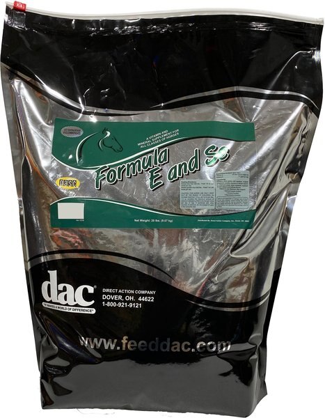 DAC Formula E & Se Vitamin E & Selenium Nutritional Powder Horse Supplement, 20-lb bucket slide 1 of 1