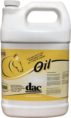 DAC Oil Fatty Acid Coat Health Liquid Horse Supplement, slide 1 of 1