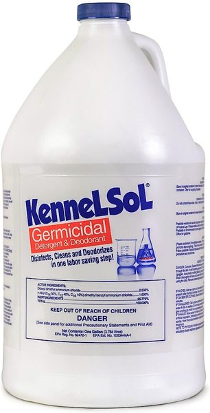 Alpha Tech Pet Inc. KennelSol Germicidal Detergent & Pet Deodorant, 1-gal bottle slide 1 of 9