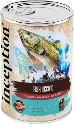 Inception Fish Recipe Canned Dog Food, 13-oz, case of 12, slide 1 of 1