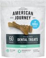 American Journey Grain-Free Small Dental Dog Treats Mint Flavor, 60 count