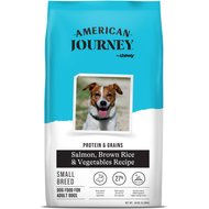 American Journey Active Life Formula Small Breed Salmon, Brown Rice & Vegetables Recipe Adult Dry Dog Food, 14-lb bag