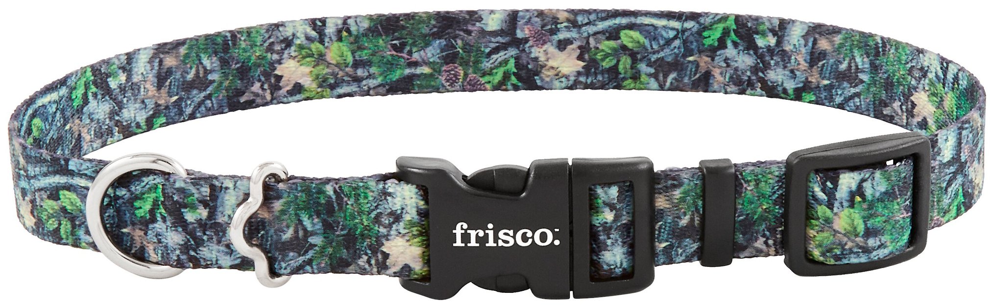 Frisco Hunting Camo Dog Collar, MD - Neck: 14–20-in, Width: 3/4-in