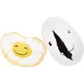 Frisco Plush Squeaking 2-in-1 Tearable Egg and Yolk Dog Toy