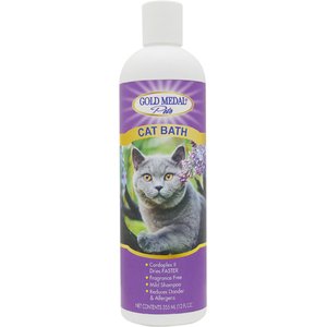 Gold Medal Cat Bath Shampoo, 12-oz bottle