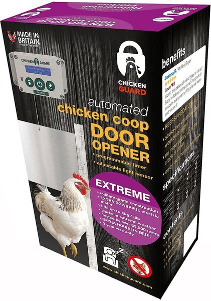 ChickenGuard Extreme Automated Chicken Coop Door Opener slide 1 of 4