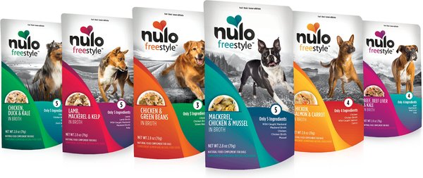 Nulo FreeStyle Variety Pack Dog Food Topper, 2.8-oz, case of 6 slide 1 of 2