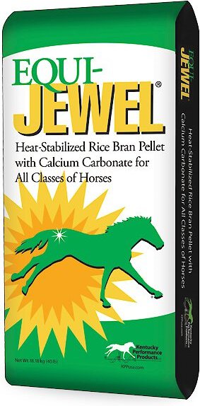 Kentucky Performance Products Equi-Jewel Rice Bran Energy Pellets Horse Supplement, 40-lb bag slide 1 of 1
