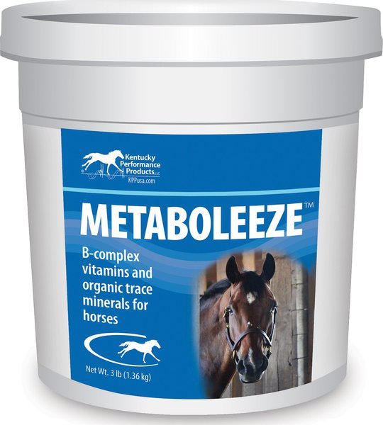 Kentucky Performance Products Metaboleeze Metabolic Support Powder Horse Supplement, 3-lb tub slide 1 of 1