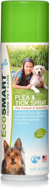 EcoSMART Carpet & Upholstery Flea & Tick Killer Spray, 15-oz can slide 1 of 2