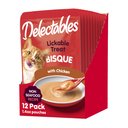 Hartz Delectables Bisque Non-Seafood Recipe with Chicken Wet Cat Treat, 1.4-oz, case of 12