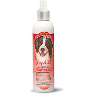 Bio-Groom Repel-35 Flea & Tick Dog Spray, 8-oz bottle