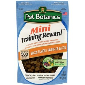 Pet Botanics Mini Training Reward Bacon Flavor Dog Treats, 10-oz bag