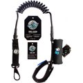 Surf City Pet Works Reflective Bungee Hands-Free Running Dog Leash, Black, 5.5-ft long, 1 1/4-in wide