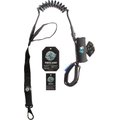Surf City Pet Works Traffic Reflective Bungee Hands-Free Running Dog Leash, Black, 5.5-ft long, 1 1/4-in wide
