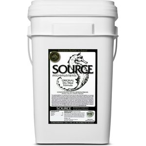 Source Original Dry Meal Formula Skin, Coat & Hoof Care Powder Horse Supplement, 30-lb bucket