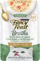 Fancy Feast Senior Creamy With Chicken & Vegetables in Broth Cat Food Complement & Topper, 1.4-oz pouch, ca...