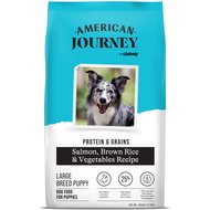 American Journey Active Life Formula Large Breed Puppy Salmon, Brown Rice & Vegetables Recipe Dry Dog Food, 28-lb bag