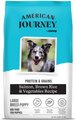 American Journey Active Life Formula Large Breed Puppy Salmon, Brown Rice & Vegetables Recipe Dry Dog Food, 28-l...