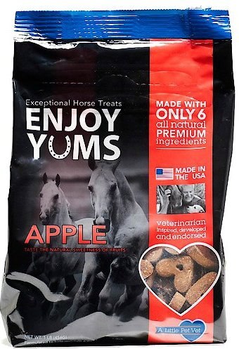 Enjoy Yums All-Natural Apple Horse Treats, 1-lb bag slide 1 of 1