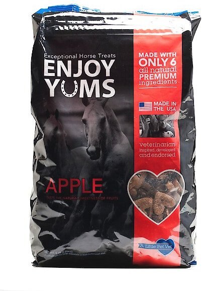 Enjoy Yums Apple Flavor Horse Treats, 5-lb bag slide 1 of 1