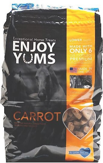 Enjoy Yums All-Natural Carrot Horse Treats