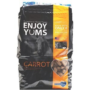 Enjoy Yums All-Natural Carrot Horse Treats, 5-lb bag