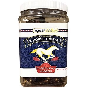 Equine Edibles Candy Cane Recipe Nuggets Horse Treats, 2-lb tub