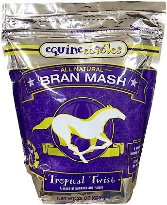 Equine Edibles Therapeutic Bran Mash Tropical Twist Banana Horse Treats, 22-oz bag slide 1 of 1