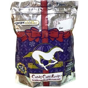 Equine Edibles Therapeutic Bran Mash Candy Cane Recipe Horse Treats, 22-oz bag