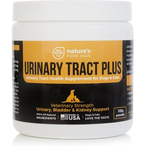 Nature's Pure Edge Urinary Tract Plus Dog & Cat Supplement, 3.52-oz jar