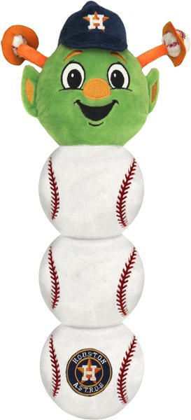 Pets First MLB Mascot Long Dog Toy, Houston Astros slide 1 of 1