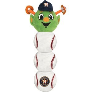 Pets First MLB Mascot Long Dog Toy, Houston Astros