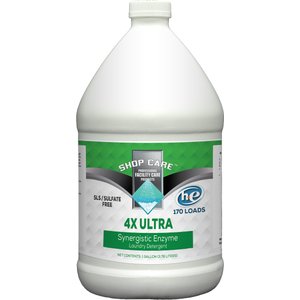 Shop Care 4X Ultra Synergistic Enzyme Laundry Detergent, 1-gal bottle