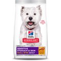 Hill's Science Diet Adult Sensitive Stomach & Skin Small Bites Chicken & Barley Recipe Dry Dog Food, 4-lb bag