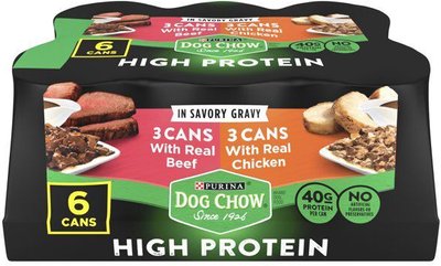 7. Dog Chow High Protein Wet Dog Food