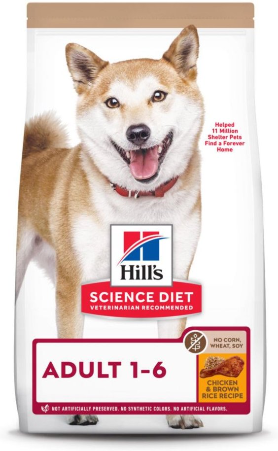 science diet chicken dog food