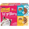 Friskies Lil' Grillers Seared Cuts With Chicken & Tuna in Gravy Variety Pack Wet Cat Food, 1.55-oz pouch, case of 18