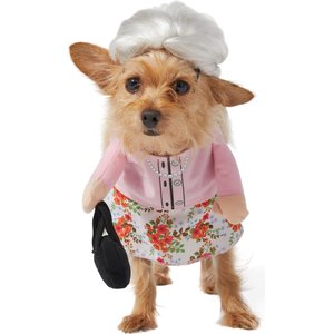 Front Walking Granny Dog Costume