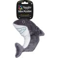 Spunky Pup Sea Plush Shark Squeaky Plush Dog Toy, Medium