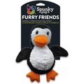 Spunky Pup Furry Friends Penguin Squeaky Plush Dog Toy