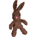 Spunky Pup Craft Collection Organic Cotton Bunny Squeaky Plush Dog Toy, Small