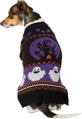 Frisco Spooky Ghost Dog & Cat Sweater, slide 1 of 1