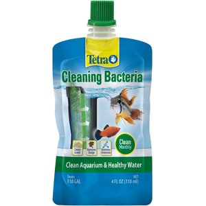 Tetra Cleaning Bacteria Aquarium Water Care, 4-oz bottle