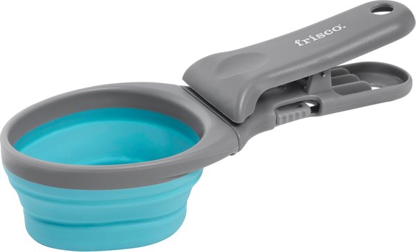 Frisco 2-in-1 Collapsible Food Scoop with Clip, 1 Cup slide 1 of 5